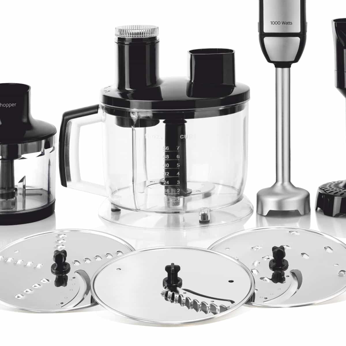 HAEGER Hand Blender Set Extreme Chopper Hand Blender – 1000W Multifunction Set | HB-10S.027A