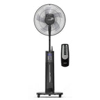 HAEGER Digital Fan with Humidifier – 70W, 3 Speeds, Ø45cm – Black Mist II, HF-18R.002A