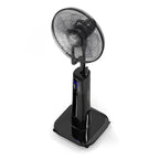 HAEGER Digital Fan with Humidifier – 70W, 3 Speeds, Ø45cm – Black Mist II, HF-18R.002A