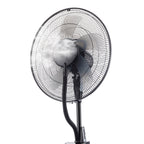 HAEGER Digital Fan with Humidifier – 70W, 3 Speeds, Ø45cm – Black Mist II, HF-18R.002A
