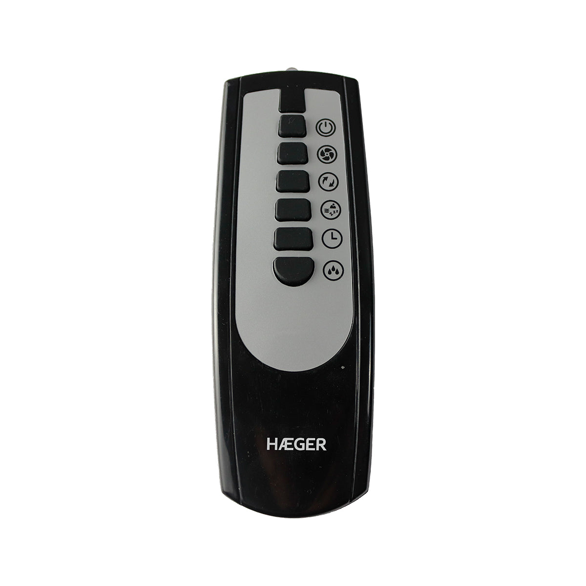 HAEGER Digital Fan with Humidifier – 70W, 3 Speeds, Ø45cm – Black Mist II, HF-18R.002A