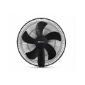 Mirage Wall Fan 18" 70W 5 Blades Copper Motor Black | FW-45-826B