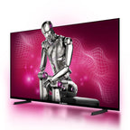 تلفزيون KB ELEMENTS الذكي QLED 4K مقاس 100 بوصة بنظام WebOS، تصميم بدون إطار (ELT100WQ8DE)