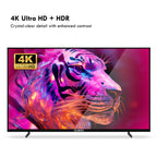 تلفزيون KB ELEMENTS الذكي QLED 4K مقاس 100 بوصة بنظام WebOS، تصميم بدون إطار (ELT100WQ8DE)