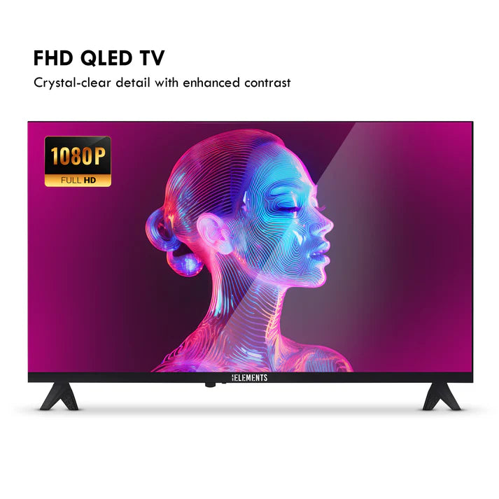 KB ELEMENTS 32" QLED FULL HD Smart TV VIDAA, Frameless Design (ELT32VQ8DE)