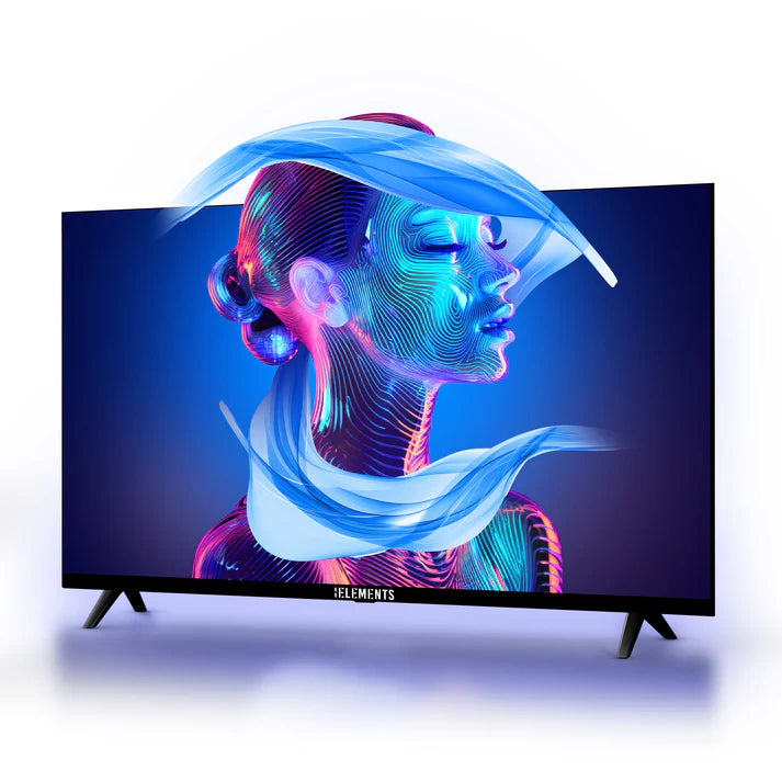 تلفزيون KB ELEMENTS الذكي QLED FULL HD مقاس 40 بوصة من VIDAA، بتصميم بدون إطار (ELT40VQ8DE)