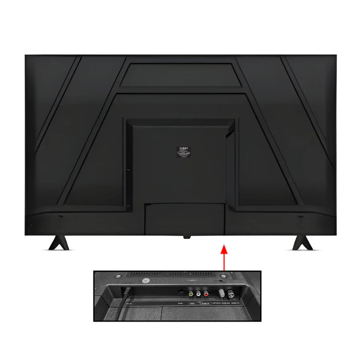 تلفزيون KB ELEMENTS الذكي QLED 4K مقاس 50 بوصة بنظام WebOS، تصميم بدون إطار (ELT50WQ8DE)