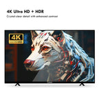 تلفزيون KB ELEMENTS الذكي QLED 4K مقاس 55 بوصة بنظام WebOS، تصميم بدون إطار (ELT55WQ8DE)