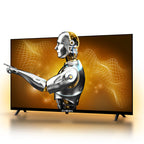 تلفزيون KB ELEMENTS الذكي QLED 4K مقاس 70 بوصة بنظام WebOS، تصميم بدون إطار (ELT70WQ8DE)