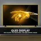 تلفزيون KB ELEMENTS الذكي QLED 4K مقاس 70 بوصة بنظام WebOS، تصميم بدون إطار (ELT70WQ8DE)