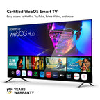 تلفزيون KB ELEMENTS الذكي QLED 4K مقاس 75 بوصة بنظام WebOS، تصميم بدون إطار (ELT75WQ8DE)