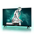 تلفزيون KB ELEMENTS الذكي QLED 4K مقاس 85 بوصة بنظام WebOS، تصميم بدون إطار (ELT85WQ8DE)