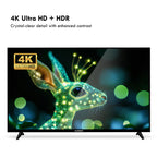 تلفزيون KB ELEMENTS الذكي QLED 4K مقاس 85 بوصة بنظام WebOS، تصميم بدون إطار (ELT85WQ8DE)