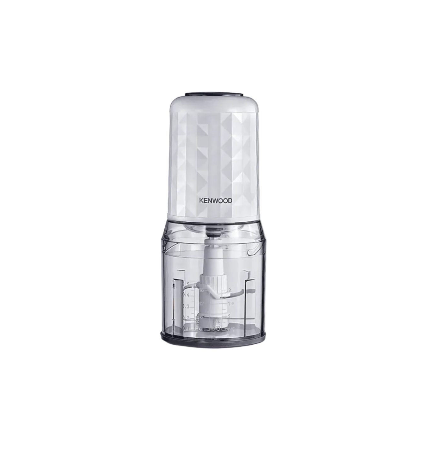 Kenwood Electric Food Chopper 400W | 0.8L Bowl, Quad Blade, Ice Crush, Dual Speed | CHP40.000BK