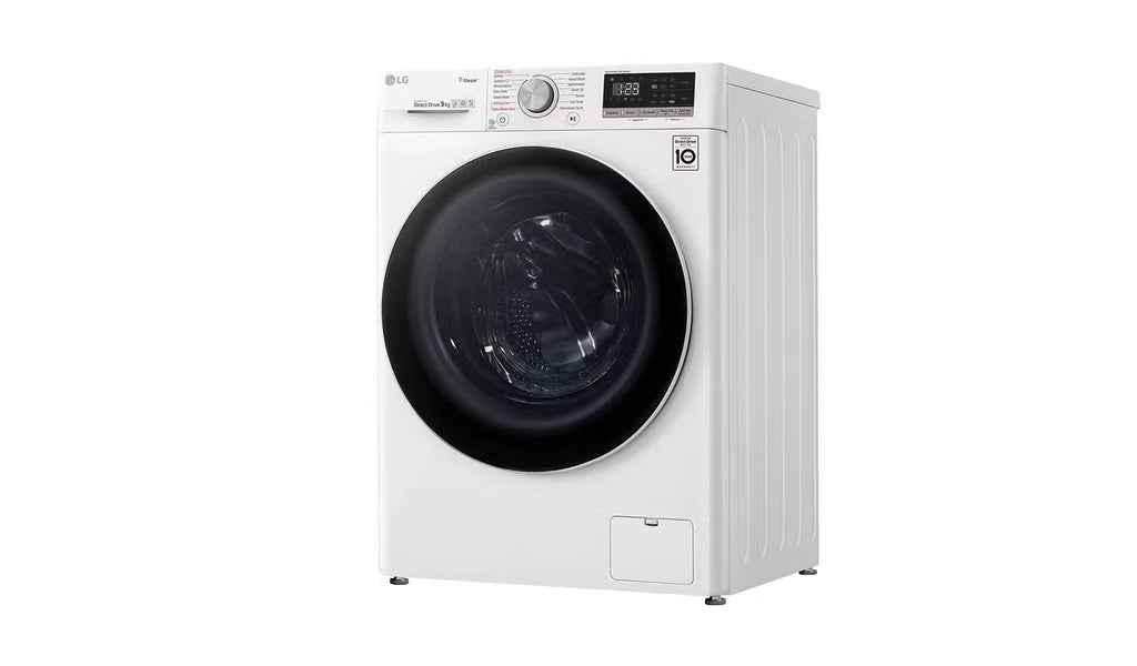 غسالة إل جي ذات التعبئة الأمامية 11 كجم، 1400 دورة في الدقيقة | TurboDrum™ | 6 Motion | أبيض، WR5011BWG