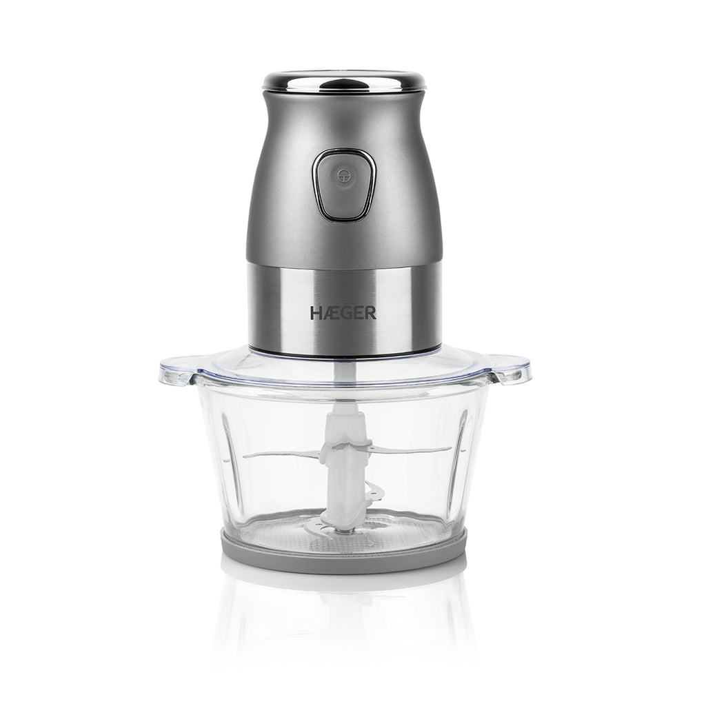 Haeger Perfect Combo 2-in-1 Blender & Chopper 500W – 600ml Jar & 2L Bowl LQ-2E1.009A