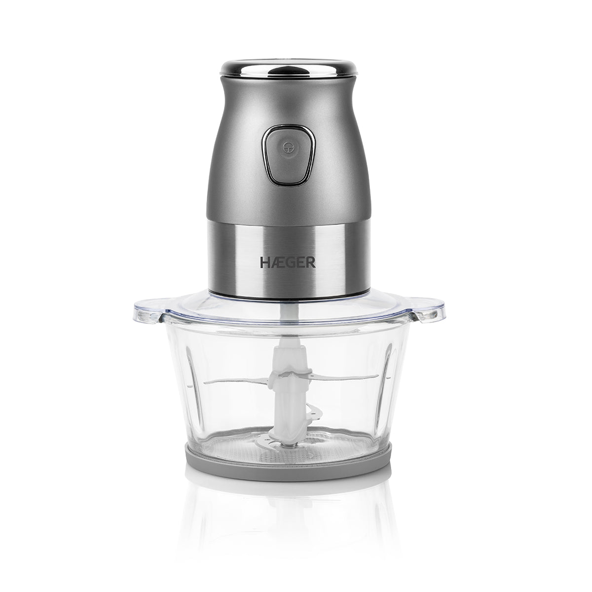 Haeger Perfect Combo 2-in-1 Blender & Chopper 500W – 600ml Jar & 2L Bowl LQ-2E1.009A