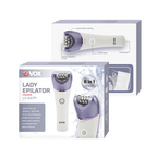 Vox Epilator  6-in-1 – IPX7 Waterproof, 120 Min, LED Light, Purple, LS607P