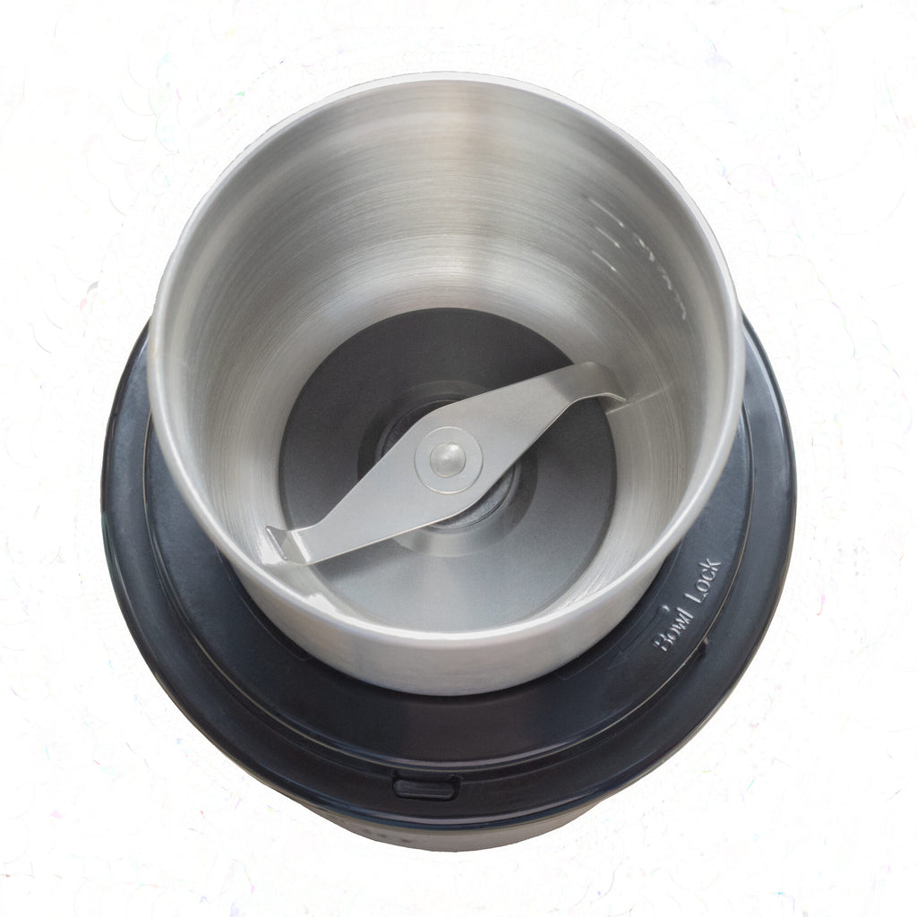 SOGO Electric Grinder & Chopper – 300W, 2 Stainless Steel Cups, Dry & Wet – MOL-SS-5230