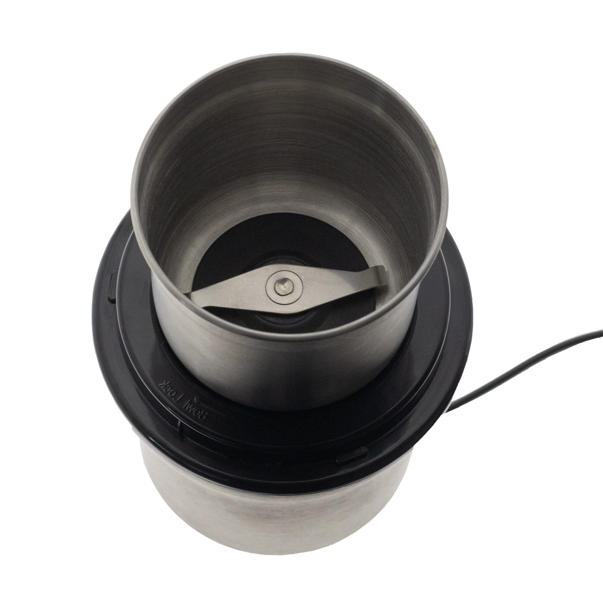 SOGO Electric Grinder & Chopper – 300W, 2 Stainless Steel Cups, Dry & Wet – MOL-SS-5230