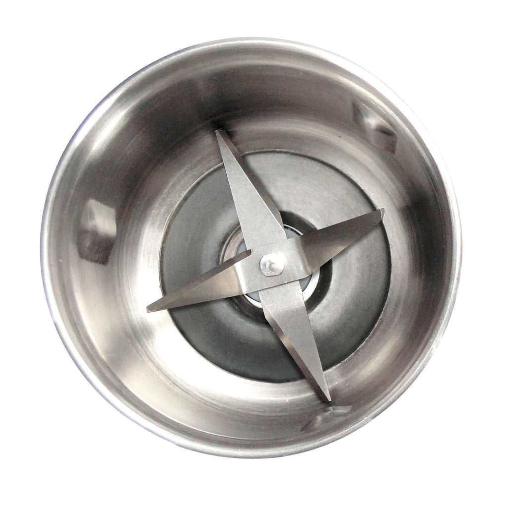 SOGO Electric Grinder & Chopper – 300W, 2 Stainless Steel Cups, Dry & Wet – MOL-SS-5230