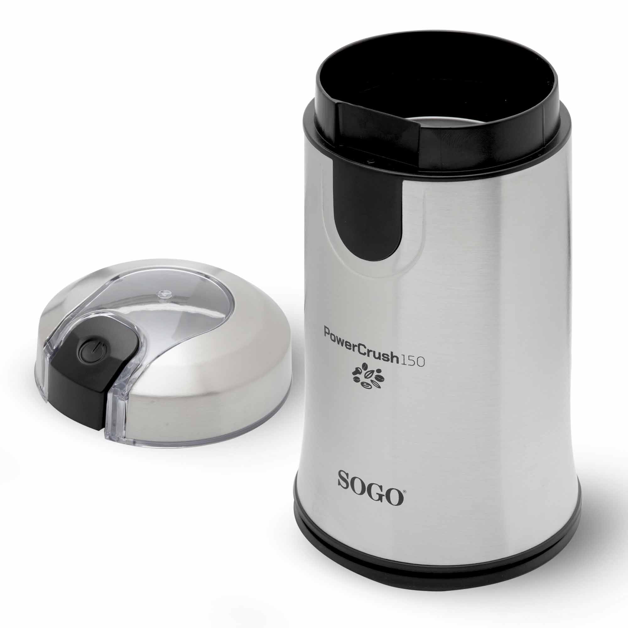 SOGO Electric Coffee & Spice Grinder PowerCrush150  – 150W, 50g, Stainless Steel – MOL-SS-5234