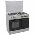 Mirage Gas Cooker Freestanding 1009 – 5 Burners | 90cm | Convection Fan | Thermostat | Stainless Steel