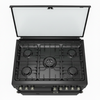 Mirage Gas Cooker Freestanding 1009 – 5 Burners | 90cm | Convection Fan | Thermostat | Black