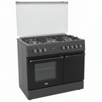 Mirage Gas Cooker Freestanding 1009 – 5 Burners | 90cm | Convection Fan | Thermostat | Grey