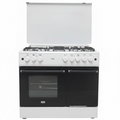Mirage Gas Cooker Freestanding 1009 – 5 Burners | 90cm | Convection Fan | Thermostat | White