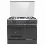 Mirage Gas Cooker Freestanding 1009 – 5 Burners | 90cm | Convection Fan | Thermostat | Grey