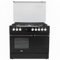Mirage Gas Cooker Freestanding 1009 – 5 Burners | 90cm | Convection Fan | Thermostat | Black