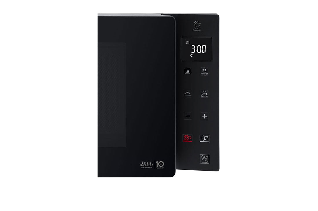 ميكروويف إل جي نيو شيف™ سمارت إنفرتر 25 لتر – أسود، MS2535GIS