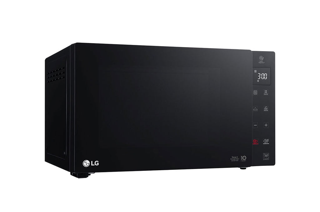 ميكروويف إل جي نيو شيف™ سمارت إنفرتر 25 لتر – أسود، MS2535GIS