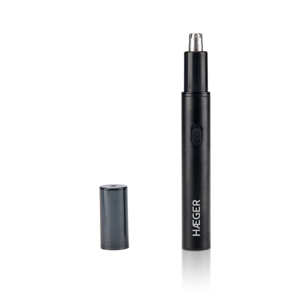 HAEGER Nose & Ear Hair Trimmer – USB-C Rechargeable, 45 Min | NT-REC.004A
