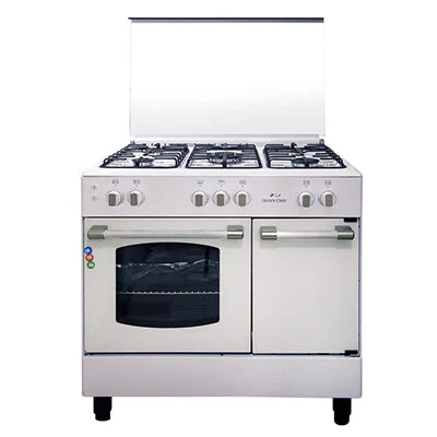 بوتاجاز كوين شيف قائم بذاته غاز 90 سم، OG-9050W، أبيض