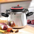 Tefal Pressure Cooker ClipsoMinut' Easy 6L | Stainless Steel, Induction Compatible | P4620768