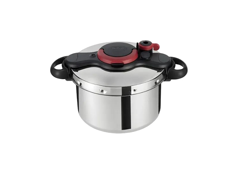 Tefal Pressure Cooker 7.5L ClipsoMinut' Easy | Stainless Steel, One-Hand Open, Induction | P4624866