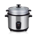 HAEGER Rice & Steam Electric Rice Cooker 1.8L | 700W | Stainless Steel | Steamer