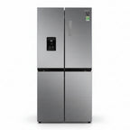 Samsung 4-Door Refrigerator 466L – Twin Cooling Plus, Water Dispenser, Silver, RF48A4010M9/LV