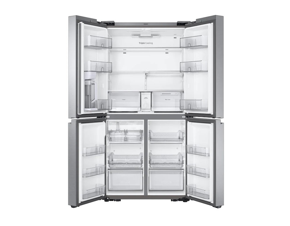 Samsung refrigerator 4 doors, Inverter, RF59A7010SL, Silver