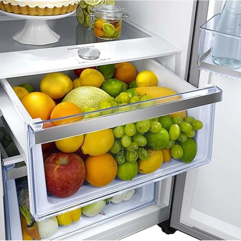 Samsung Single Door Refrigerator 375L – No Frost, Digital Inverter, Refined Steel, RR39M73107F