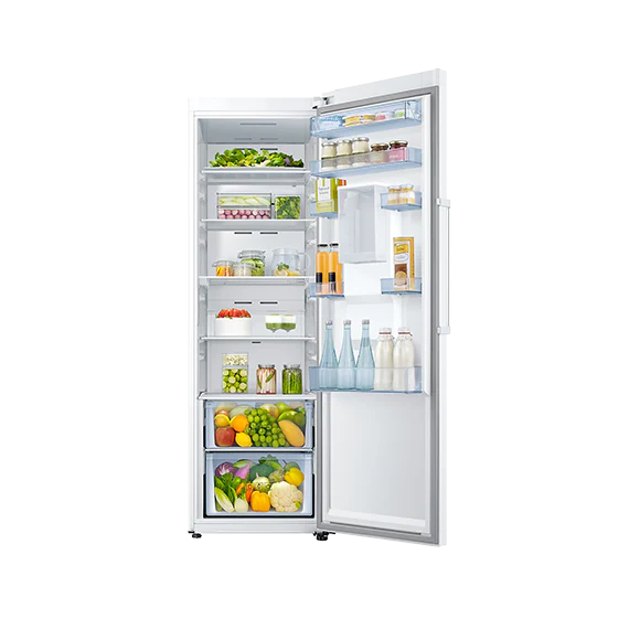 Samsung  Single Door Refrigerator 375L – No Frost, Digital Inverter, White, RR39M7310WW/SG
