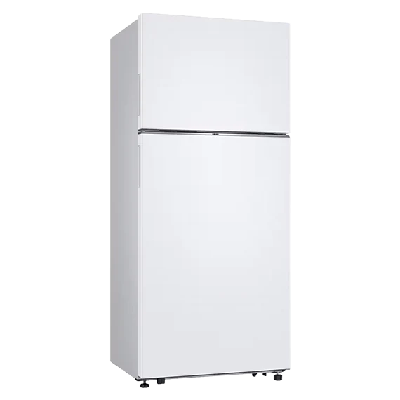 ثلاجة سامسونج بفريزر علوي، سعة 528 لترًا، موديل RT53DG7A60WW، لون أبيض