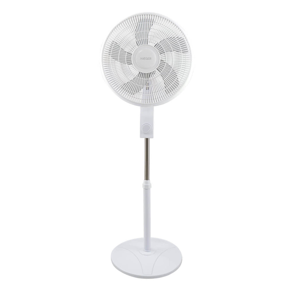 HAEGER Stand Fan Smooth Wind – 45W, 3 Speeds, Ø40cm, SF-16W.015A