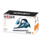 HAEGER Steam Iron Vapor Pro  – 2700W, 400ml Tank, Ceramic Base | SI-270.013A