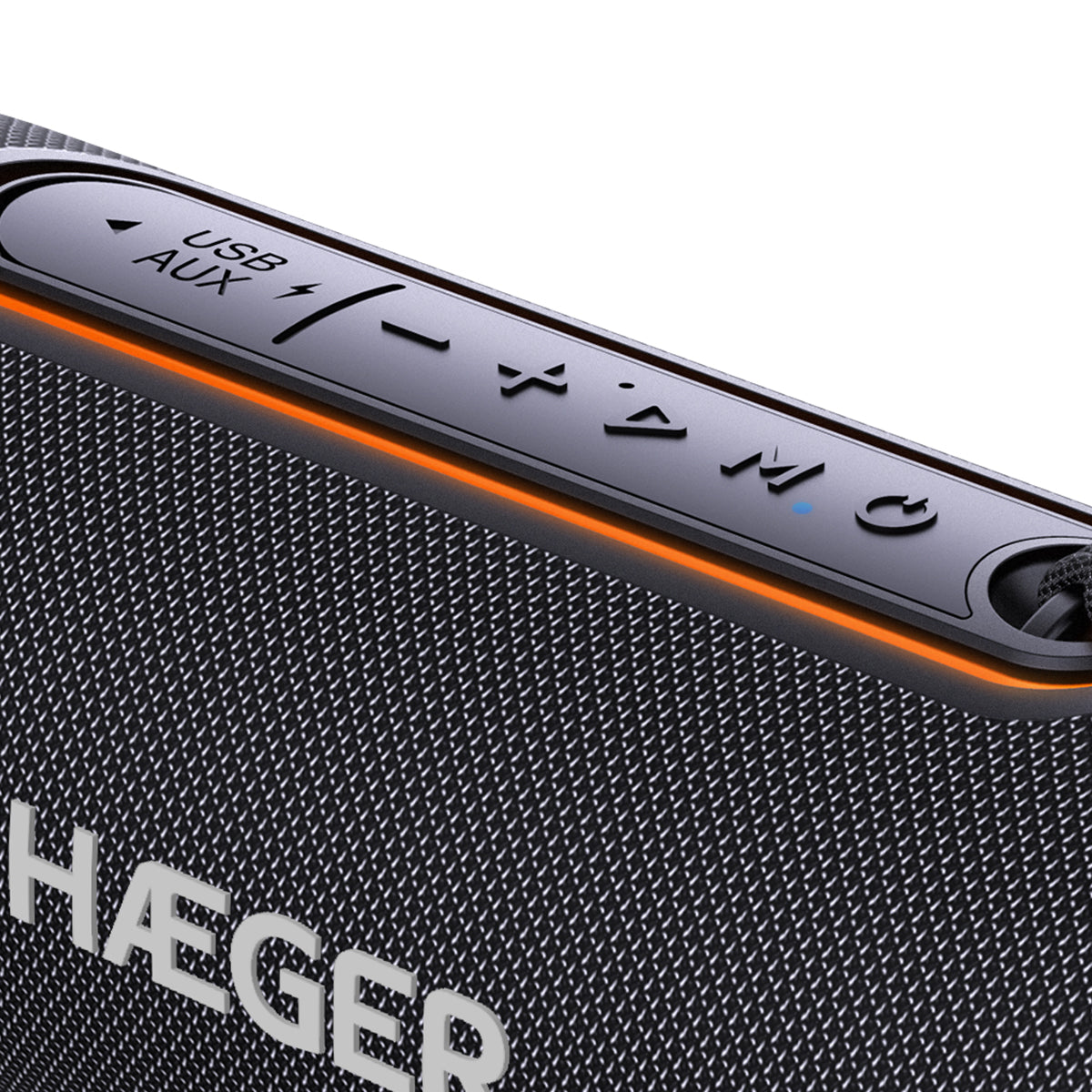 Haeger Speaker Light Boom Portable Bluetooth 10W – IPX5, RGB Lighting, TWS, SP-10W.003A