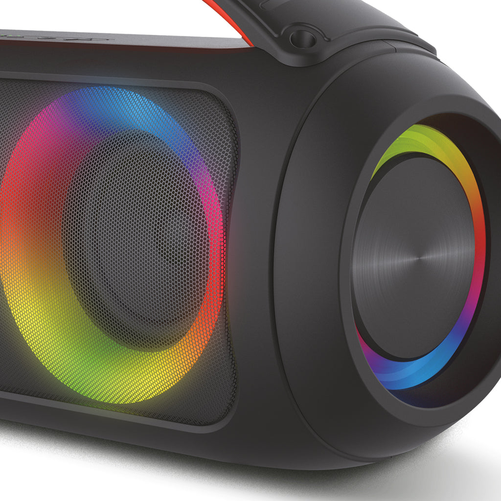 HAEGER Bluetooth Portable Speaker – 40W, 29H Battery, IPX5, SP-40W.002A