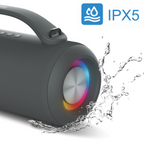 Haeger Speaker Super Boom Portable Bluetooth 40W – 24H Battery, IPX5, TWS, Bass Boost, Full-Colour Lighting, SP-40W.001A