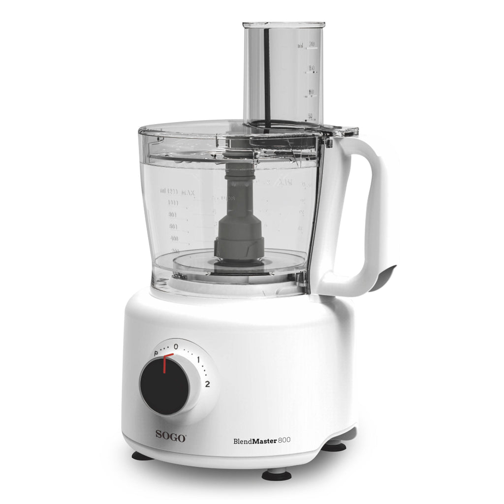 Sogo Food Processor Master 800 – 2L, 3 Attachments, Ice Crush | BAT-SS-14570